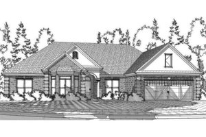Traditional Exterior - Front Elevation Plan #63-360