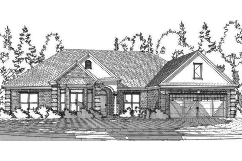 Dream House Plan - Traditional Exterior - Front Elevation Plan #63-360