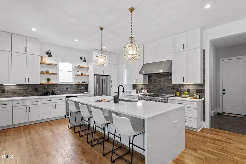 Architectural House Design - Interior - Kitchen 3 for Contemporary House Plan #1128-1 - 4 bed, 4.5 bath