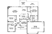Ranch Style House Plan - 3 Beds 2 Baths 2316 Sq/Ft Plan #124-826 