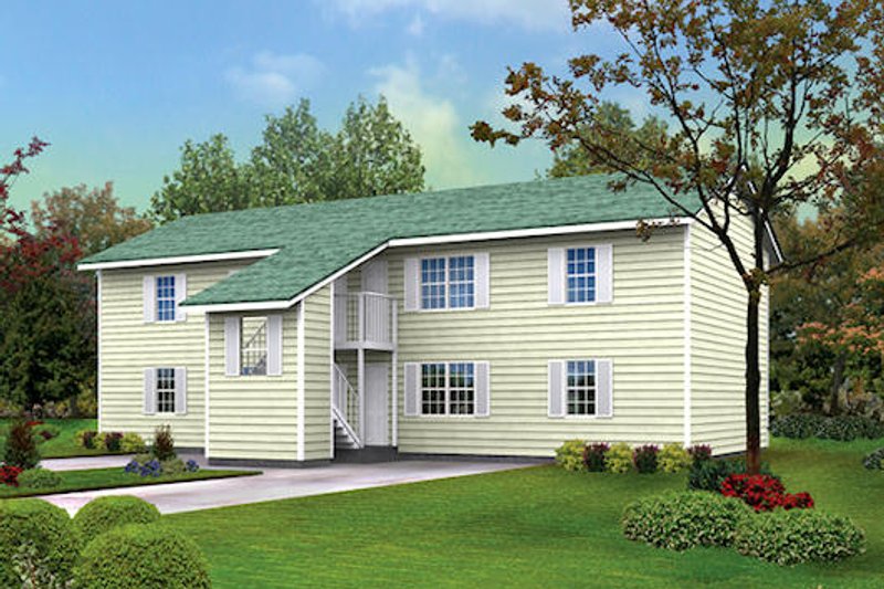 Contemporary Style House Plan - 2 Beds 1 Baths 3360 Sq/Ft Plan #57-246