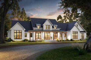 Farmhouse Exterior - Front Elevation Plan #430-406