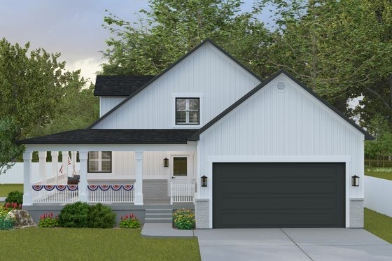 Exterior - Other Elevation for Farmhouse House Plan #1060-492 - 3 bed, 3 bath