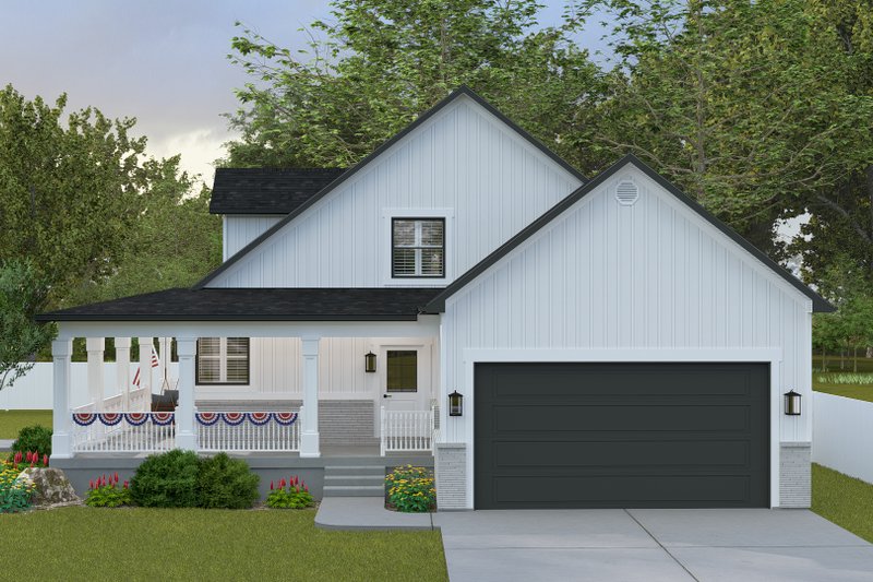 Dream House Plan - Exterior - Other Elevation for Farmhouse House Plan #1060-492 - 3 bed, 3 bath
