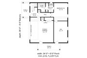 Contemporary Style House Plan - 3 Beds 3.5 Baths 2662 Sq/Ft Plan #932-502 