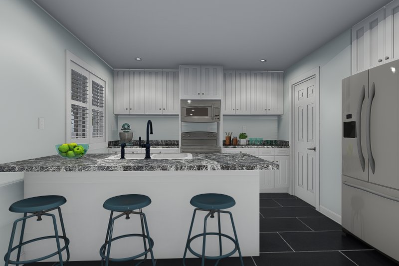 Home Plan - Interior - Kitchen for Traditional House Plan #1060-68 - 3 bed, 2.5 bath