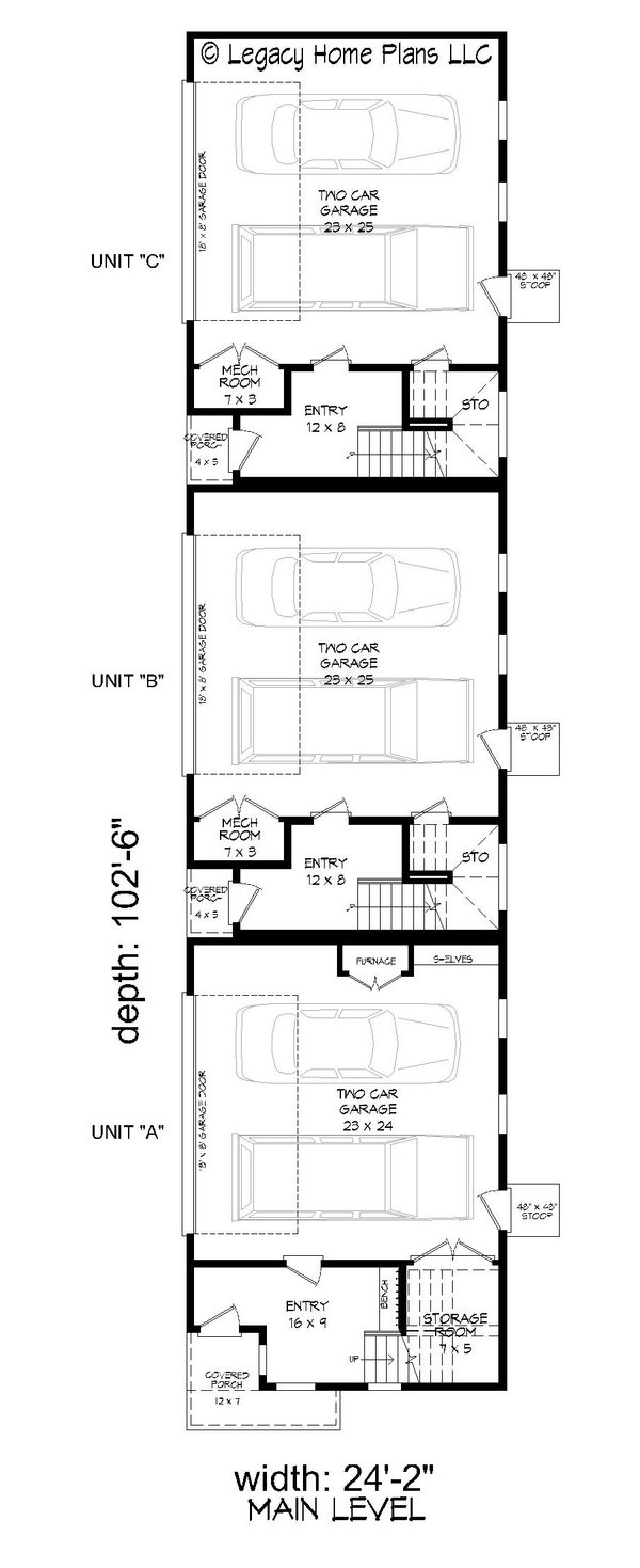House Plan Design - Modern Floor Plan - Main Floor Plan #932-642