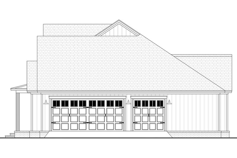 House Plan Design - Exterior - Other Elevation 1 for Farmhouse House Plan #430-378 - 4 bed, 3.5 bath