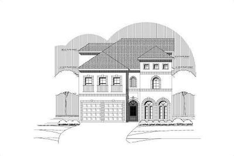Traditional Style House Plan - 4 Beds 3 Baths 3225 Sq/Ft Plan #411-280