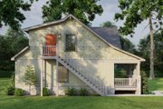 Country Style House Plan - 2 Beds 2 Baths 1378 Sq/Ft Plan #923-357 