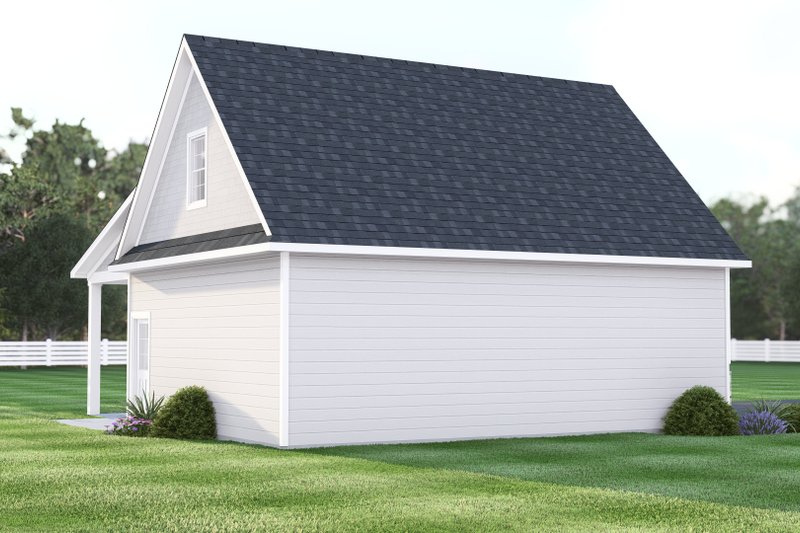 House Blueprint - Exterior - Other Elevation for Country House Plan #1064-240, 0.5 bath