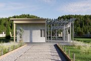 Modern Style House Plan - 2 Beds 2 Baths 745 Sq/Ft Plan #1106-64 