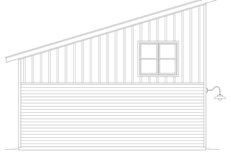 Dream House Plan - Exterior - Rear Elevation for Contemporary House Plan #932-959, 0 bath