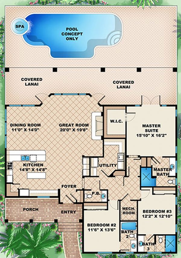 Traditional Floor Plan - Main Floor Plan #27-506