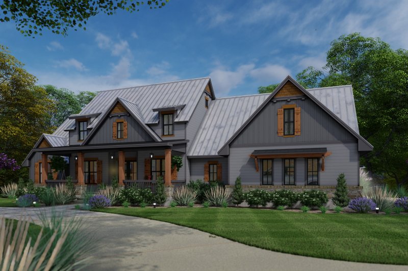 Home Plan - Exterior - Other Elevation for Farmhouse House Plan #120-277 - 3 bed, 2.5 bath