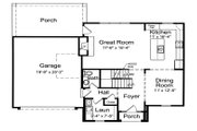 Traditional Style House Plan - 4 Beds 2.5 Baths 1969 Sq/Ft Plan #46-474 