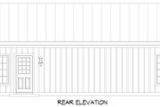 Ranch Style House Plan - 2 Beds 1 Baths 900 Sq/Ft Plan #932-747 