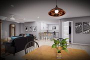 Prairie Style House Plan - 2 Beds 2 Baths 1364 Sq/Ft Plan #70-1523 