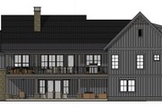 Farmhouse Style House Plan - 6 Beds 5.5 Baths 4674 Sq/Ft Plan #1069-41 Exterior 