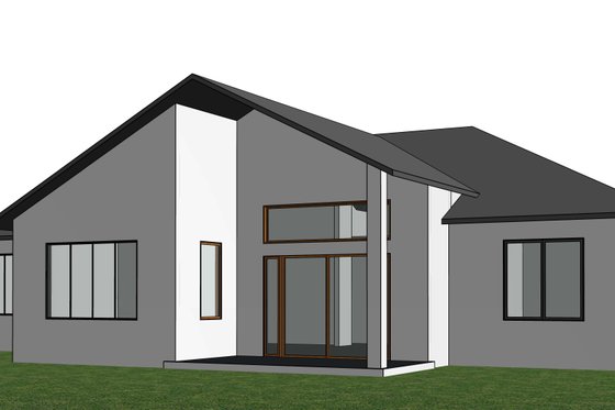 Exterior - Other Elevation 1 for Traditional House Plan #1066-107 - 3 bed, 3 bath