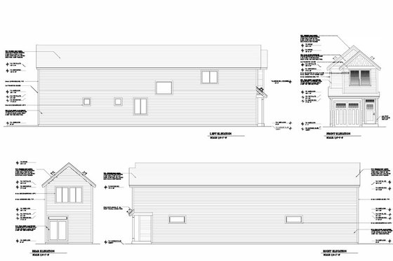 Exterior - Other Elevation for Craftsman House Plan #53-762 - 3 bed, 2.5 bath