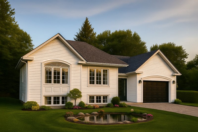 Dream House Plan - Farmhouse Exterior - Front Elevation Plan #23-311