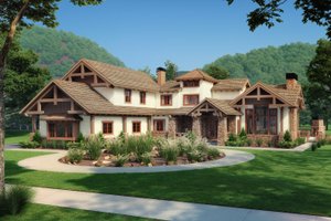 Traditional Exterior - Front Elevation Plan #942-65