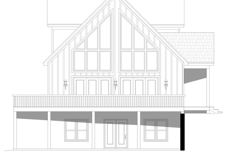 House Plan Design - Exterior - Other Elevation for Traditional House Plan #932-665 - 3 bed, 2.5 bath