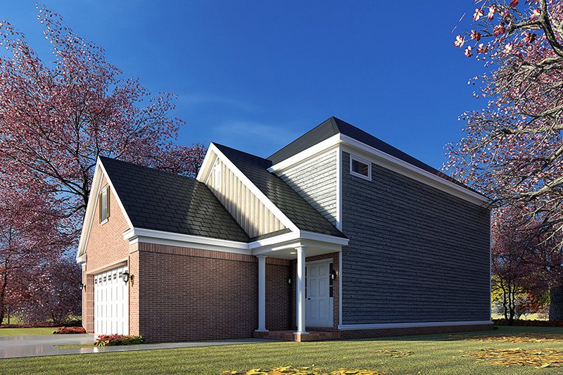 Home Plan - Exterior - Other Elevation 1 for Craftsman House Plan #923-196 - 3 bed, 2.5 bath