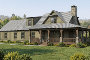 Exterior - Other Elevation for Cottage House Plan #923-454 - 3 bed, 2.5 bath