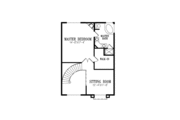 Mediterranean Style House Plan - 4 Beds 3 Baths 2584 Sq/Ft Plan #1-622 