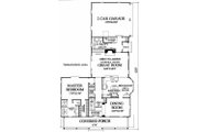 Southern Style House Plan - 3 Beds 2 Baths 2457 Sq/Ft Plan #137-208 