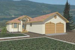 Traditional Exterior - Front Elevation Plan #117-231