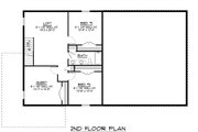 Modern Style House Plan - 4 Beds 2.5 Baths 2160 Sq/Ft Plan #1064-18 
