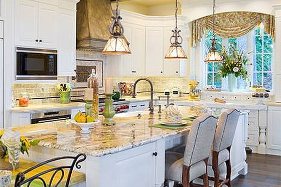 Kitchen - 4000 square foot European home