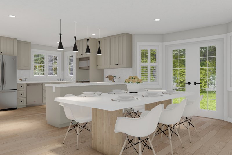 Dream House Plan - Interior - Kitchen for Traditional House Plan #1060-252 - 3 bed, 2.5 bath