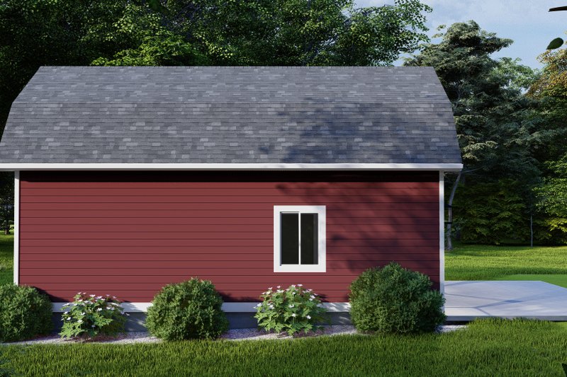 House Blueprint - Exterior - Other Elevation for European House Plan #1060-124, 0 bath
