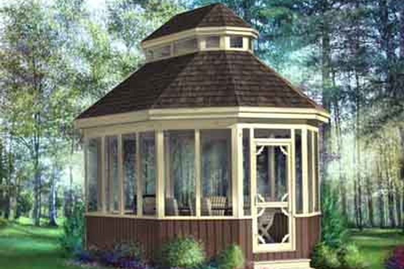 Dream House Plan - European Exterior - Front Elevation Plan #25-4215