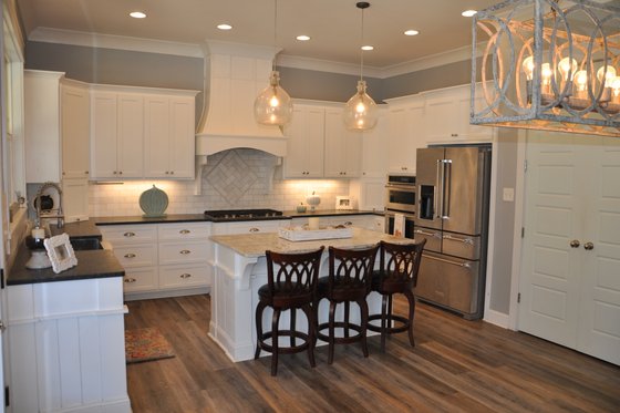 Interior - Kitchen 3 for Craftsman House Plan #63-418 - 4 bed, 3 bath