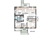 Bungalow Style House Plan - 2 Beds 1 Baths 1167 Sq/Ft Plan #23-2783 