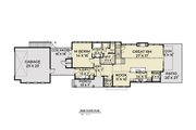Contemporary Style House Plan - 4 Beds 3.5 Baths 3021 Sq/Ft Plan #1070-84 