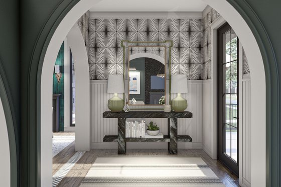 Interior - Entry 1 for European House Plan #455-588 - 3 bed, 3.5 bath