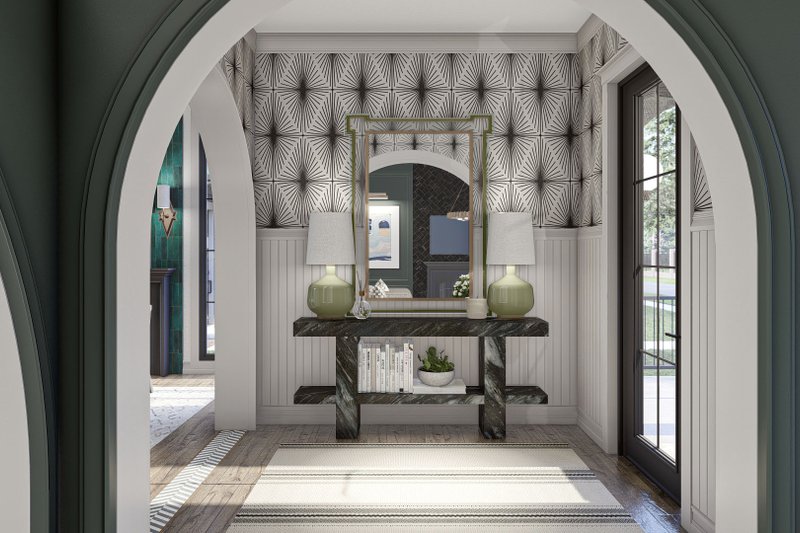 Home Plan - Interior - Entry 1 for European House Plan #455-588 - 3 bed, 3.5 bath