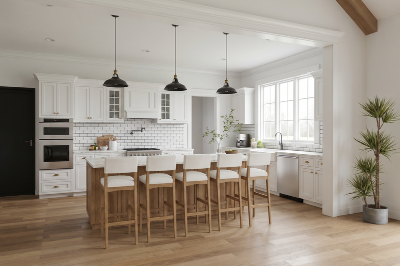 Architectural House Design - Interior - Kitchen 1 for Farmhouse House Plan #923-500 - 4 bed, 3.5 bath