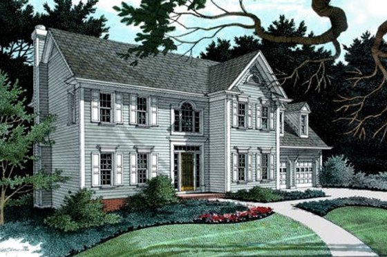 Exterior - Other Elevation for Farmhouse House Plan #56-153 - 3 bed, 2.5 bath