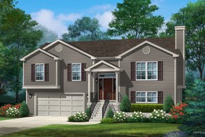 Traditional Exterior - Front Elevation Plan #22-629