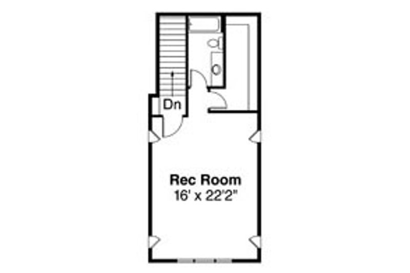 Home Plan - Floor Plan - Upper Floor for European House Plan #124-741 - 4 bed, 4 bath