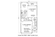 Cottage Style House Plan - 4 Beds 3.5 Baths 2048 Sq/Ft Plan #513-2320 