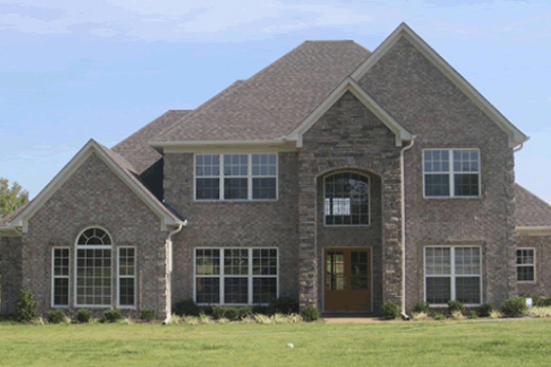 Architectural House Design - Photo 1 for European House Plan #20-286 - 4 bed, 3 bath