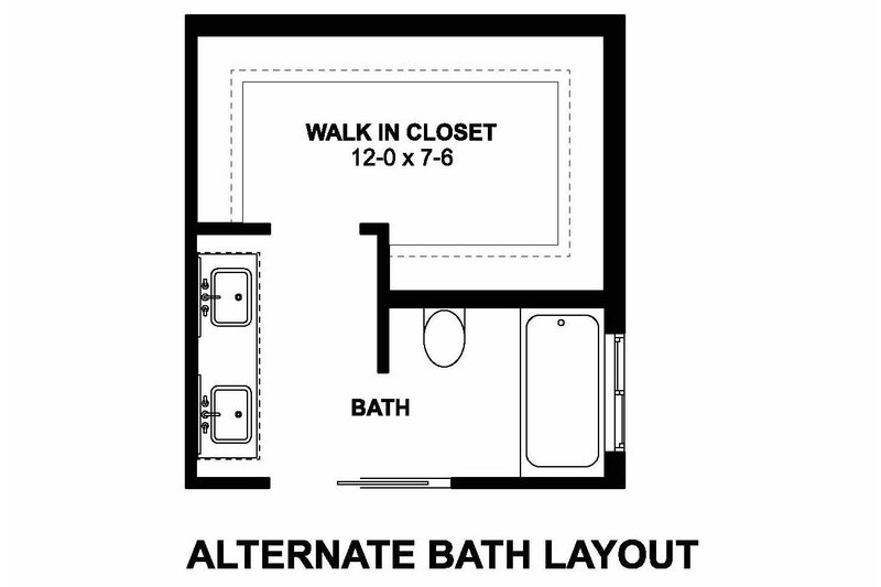 Dream House Plan - Floor Plan - Other Floor for Farmhouse House Plan #126-297 - 2 bed, 2 bath